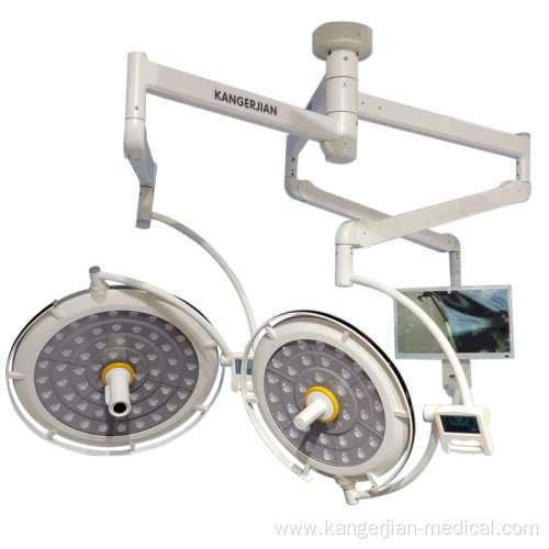 LED700/500 Cheap dog surgery double arm ceiling overall surgical lights operation lamp